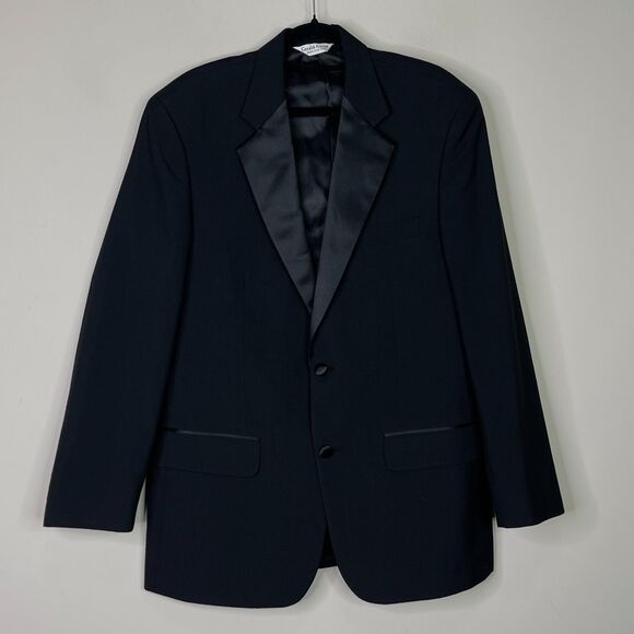 Gerald Austin Black Tuxedo Jacket Men's Size 39R - Picture 1 of 7